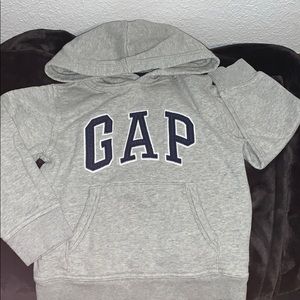 GAP Kids Grey Hoodie, XS (4-5)